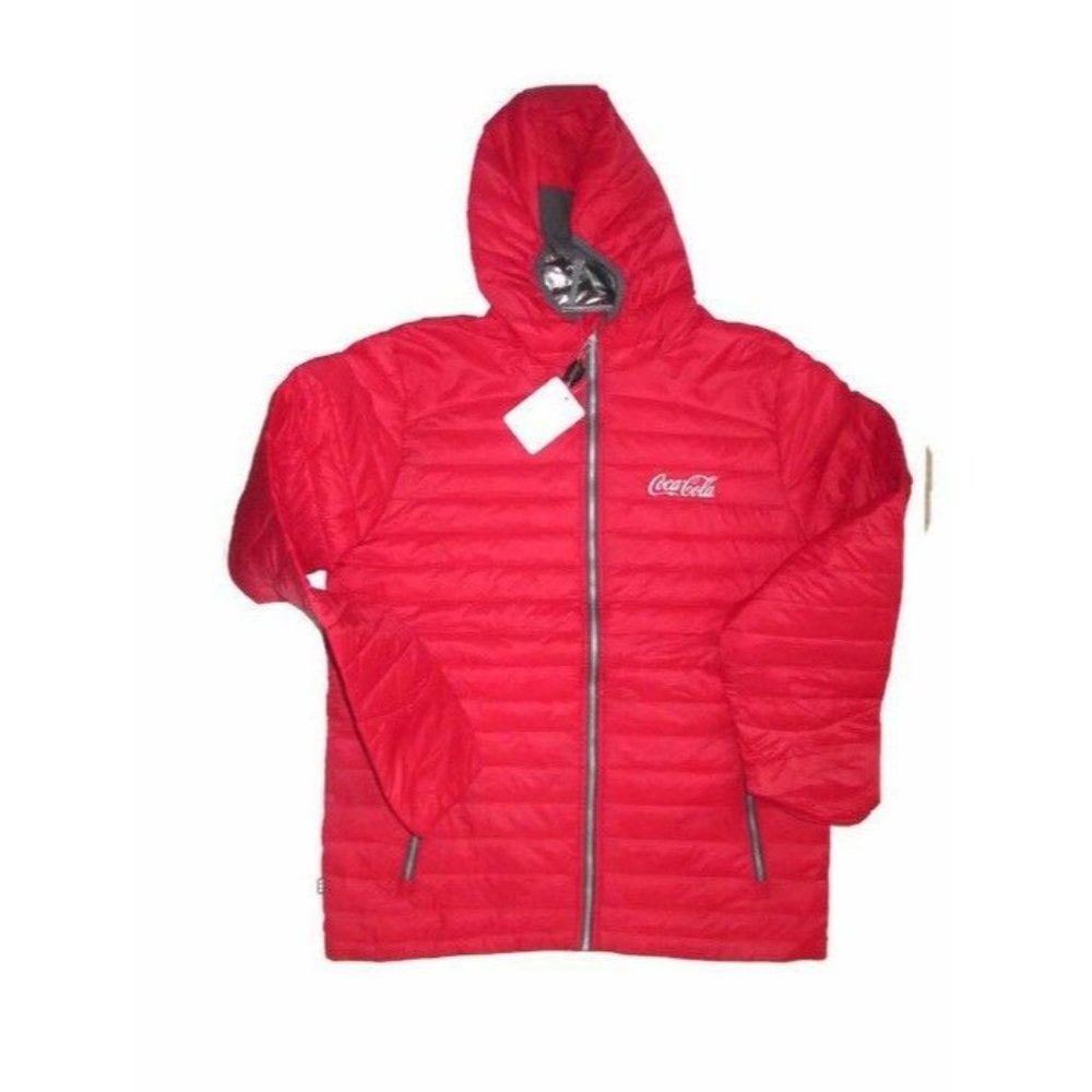 Coca-Cola  Red Packable Jacket Large